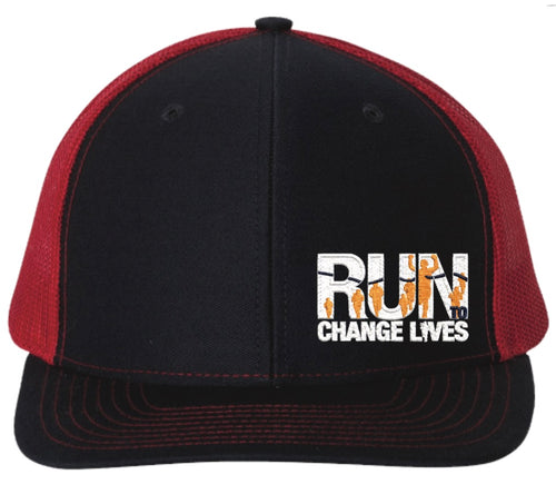 RUN to Change Lives™ Navy Red Richardson Trucker Hat