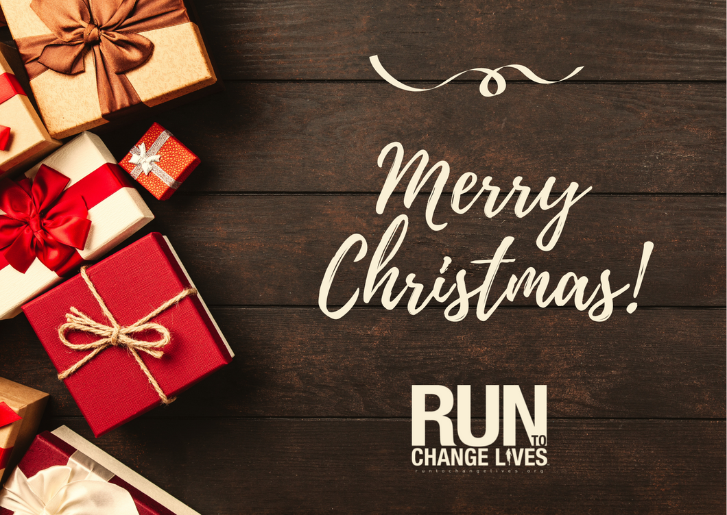 RUN to Change Lives Gift Card - Christmas